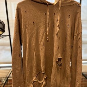 Distress Hoodie
